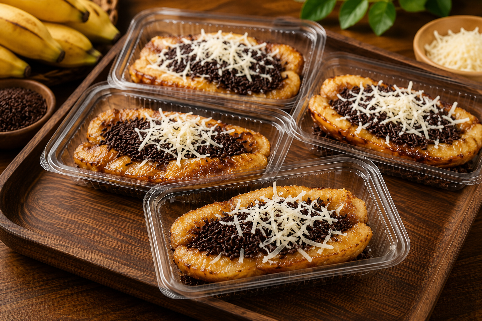Pisang Coklat Keju Warung Bubun Cikampek